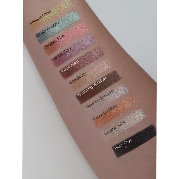 Peach Goddess & Wyoming Window Eye Gloss Jeffree Star NEW - Picture 3 of 8